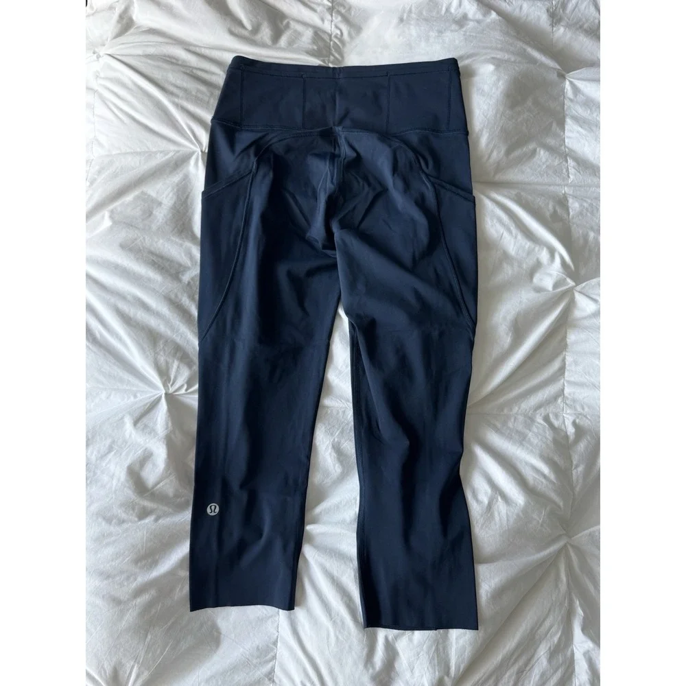 Lululemon Fast Free Crop II Nulux 19
